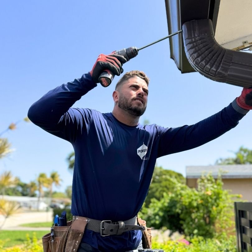 Professional gutter repair